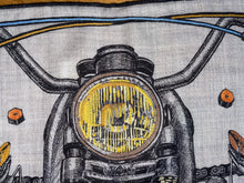 Load image into Gallery viewer, Hermes Embroidered Cashmere and Silk GM Shawl “Route 24” by Elias Kafouros.