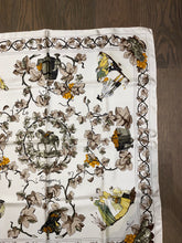 Load image into Gallery viewer, Limited edition Hermes Silk Scarf “Vendanges II” by Caty Latham.