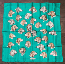 Load image into Gallery viewer, Hermes Silk Twill Scarf « Monarch » by Xavier de Poret.
