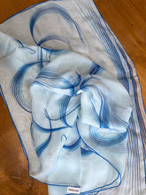 Load image into Gallery viewer, HERMES SILK Mousseline Stole “24 Faubourg” by Benoît-Pierre Emery.