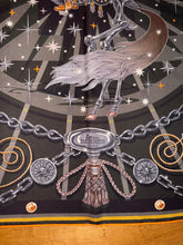 Load image into Gallery viewer, Hermes Double-faced silk scarf “C’est la Fête” by Daiske Nomura