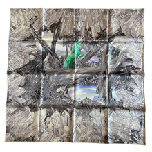 Load image into Gallery viewer, Hermes Silk Twill Scarf “La Vallee de Cristal” by Ugo Bienvenu.