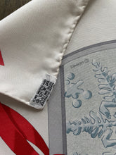 Load image into Gallery viewer, Limited Edition Hermes Silk Scarf “Neige d’Antan” Megeve by Cathy Latham.