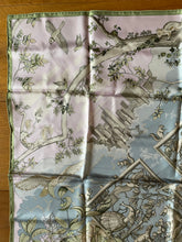 Load image into Gallery viewer, Limited Edition Hermes Silk Twill Scarf “Central Park Conservancy” by Laurence Bourthoumieux (Toutsy).