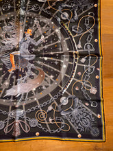 Load image into Gallery viewer, Hermes Double-faced silk scarf “C’est la Fête” by Daiske Nomura