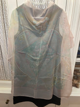 Load image into Gallery viewer, Hermes Silk Mousseline Scarf “Giverny” by Laurence Bourthoumieux.