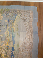 Load image into Gallery viewer, Hermes Silk Mousseline GM Shawl “Le Fleuve Sacre” by Catherine Baschet 140.