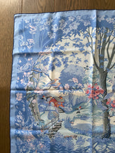Load image into Gallery viewer, Hermes Silk Scarf “Jardins de la Nouvelle Angleterre” by Laurence Bourthoumieux (Toutsy)