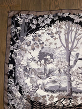Load image into Gallery viewer, Hermes Silk Scarf “Jardins de la Nouvelle Angleterre” by Laurence Bourthoumieux (Toutsy)