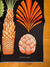 Load image into Gallery viewer, Hermes Silk Scarf “Index Palmarum” by Katie Scott.