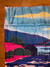 Load image into Gallery viewer, Limited Edition Hermes Silk Twill Scarf “Au Bout Du Monde” by Antoine Carbonne in support of Action of Addiction.