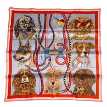 Load image into Gallery viewer, Hermes Vintage Silk Scarf “Jour de Casting” by Liz Stirling.