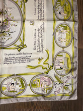 Load image into Gallery viewer, Hermes Silk Scarf «Par Tout Amour» by Hugo Grygkar.