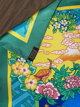 Load image into Gallery viewer, HERMES 100% SILK TWILL Scarf « Ballade de Heian » by Natsuno Hidaka.