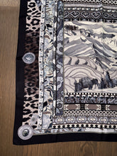 Load image into Gallery viewer, Hermes Silk Scarf “La Femme aux Semelles de Vent” by Aline Honore