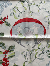 Load image into Gallery viewer, Limited Edition Hermes Silk Scarf “Neige d’Antan” Megeve by Cathy Latham.