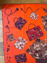 Load image into Gallery viewer, Hermes Cashmere and Silk GM Shawl “Kelly en Caleche” by CYRILLE DIATKINE 140
