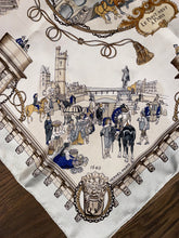 Load image into Gallery viewer, Hermes Silk Scarf «Le Pont Neuf à Paris» by Philippe Ledoux
