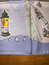 Load image into Gallery viewer, Hermes Silk Twill Scarf “Les Triples” by Nicole Lambert.