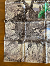 Load image into Gallery viewer, Hermes Silk Twill Scarf “La Vallee de Cristal” by Ugo Bienvenu.