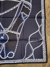 Load image into Gallery viewer, Hermes Silk Twill Scarf “Robe du Soir” by Florence Manlik.