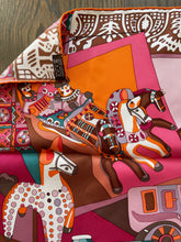 Load image into Gallery viewer, Hermes Silk Twill Scarf “Zabavushka" by Eugenia Miroshnichenko.