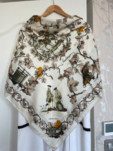 Load image into Gallery viewer, Limited edition Hermes Silk Scarf “Vendanges II” by Caty Latham.