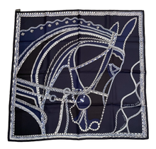 Load image into Gallery viewer, Hermes Silk Twill Scarf “Robe du Soir” by Florence Manlik.