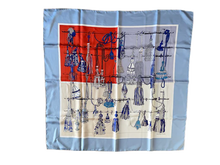 Load image into Gallery viewer, Hermes Silk Scarf “Passementerie” by Françoise Héron.