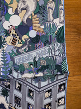 Load image into Gallery viewer, Hermes Silk Scarf “Animapolis” by  Jan Bajtlik.