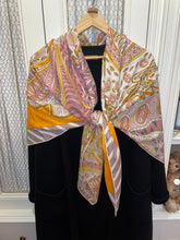 Load image into Gallery viewer, Hermes Cashmere and Silk GM Shawl “Le Jardin De La Maharani Décadre” by Annie Faivre 140.