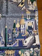 Load image into Gallery viewer, Hermes Silk Scarf “Animapolis” by  Jan Bajtlik.