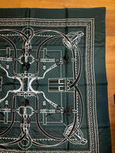 Load image into Gallery viewer, Hermes Embroidered Silk GM Shawl « PRECIEUX BANDANA » 140.