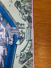 Load image into Gallery viewer, Limited Edition Hermes Silk Twill Scarf “La Cite Cavaliere” by Octave Marsal