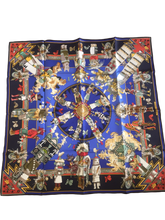 Load image into Gallery viewer, Hermes Silk Scarf Kachinas by Kermit Oliver