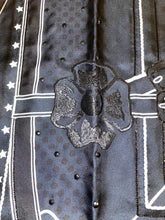 Load image into Gallery viewer, Hermes Embroidered Silk GM Shawl « PRECIEUX BANDANA » 140.