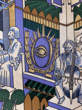 Load image into Gallery viewer, Hermes Silk Scarf “Animapolis” by  Jan Bajtlik.