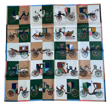 Load image into Gallery viewer, Limited Edition Hermes Silk Scarf «Voitures Exquises» by Jan Bajtlik.