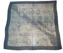 Load image into Gallery viewer, Hermes Silk Mousseline GM Shawl “La Voie Lactee” (Milky Way) by Wladimir Kaminsky 140.