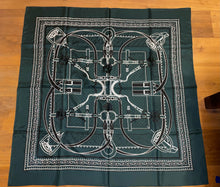 Load image into Gallery viewer, Hermes Embroidered Silk GM Shawl « PRECIEUX BANDANA » 140.