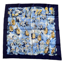 Load image into Gallery viewer, Hermes Silk Scarf “Concerto” Louis Clerc.