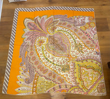 Load image into Gallery viewer, Hermes Cashmere and Silk GM Shawl “Le Jardin De La Maharani Décadre” by Annie Faivre 140.