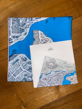 Load image into Gallery viewer, Limited Edition Hermes Silk Twill Scarf “La Cite Cavaliere” by Octave Marsal