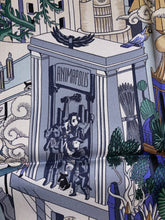 Load image into Gallery viewer, Hermes Silk Scarf “Animapolis” by  Jan Bajtlik.