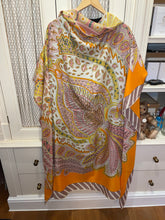 Load image into Gallery viewer, Hermes Cashmere and Silk GM Shawl “Le Jardin De La Maharani Décadre” by Annie Faivre 140.