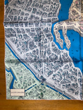 Load image into Gallery viewer, Limited Edition Hermes Silk Twill Scarf “La Cite Cavaliere” by Octave Marsal