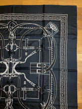 Load image into Gallery viewer, Hermes Embroidered Silk GM Shawl « PRECIEUX BANDANA » 140.
