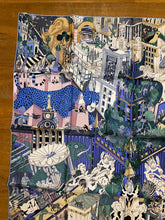 Load image into Gallery viewer, Hermes Silk Scarf “Animapolis” by  Jan Bajtlik.