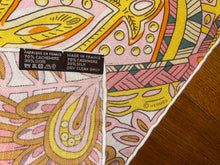 Load image into Gallery viewer, Hermes Cashmere and Silk GM Shawl “Le Jardin De La Maharani Décadre” by Annie Faivre 140.