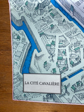 Load image into Gallery viewer, Limited Edition Hermes Silk Twill Scarf “La Cite Cavaliere” by Octave Marsal
